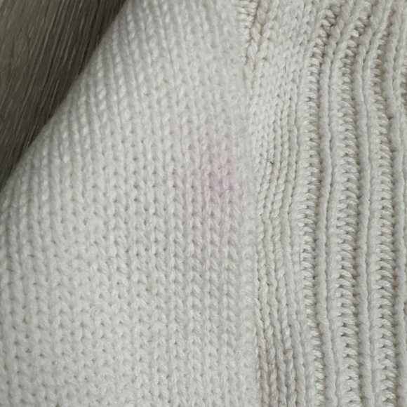 Baby Gap White Cable Knit Dress with Ruffle Hem size Toddler 2 - Picture 4 of 12